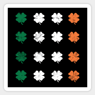 St Patricks Day Irish Flag Shamrock Magnet